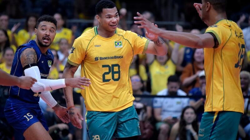 Veja as seleções que estão classificadas no vôlei masculino para Los Angeles 2028