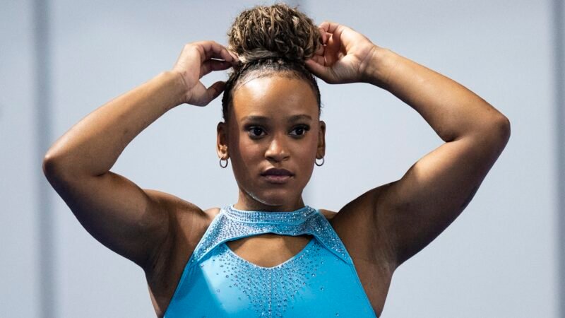 Rebeca Andrade brilha na trave e puxa show do Brasil nas classificatórias da Copa do Mundo