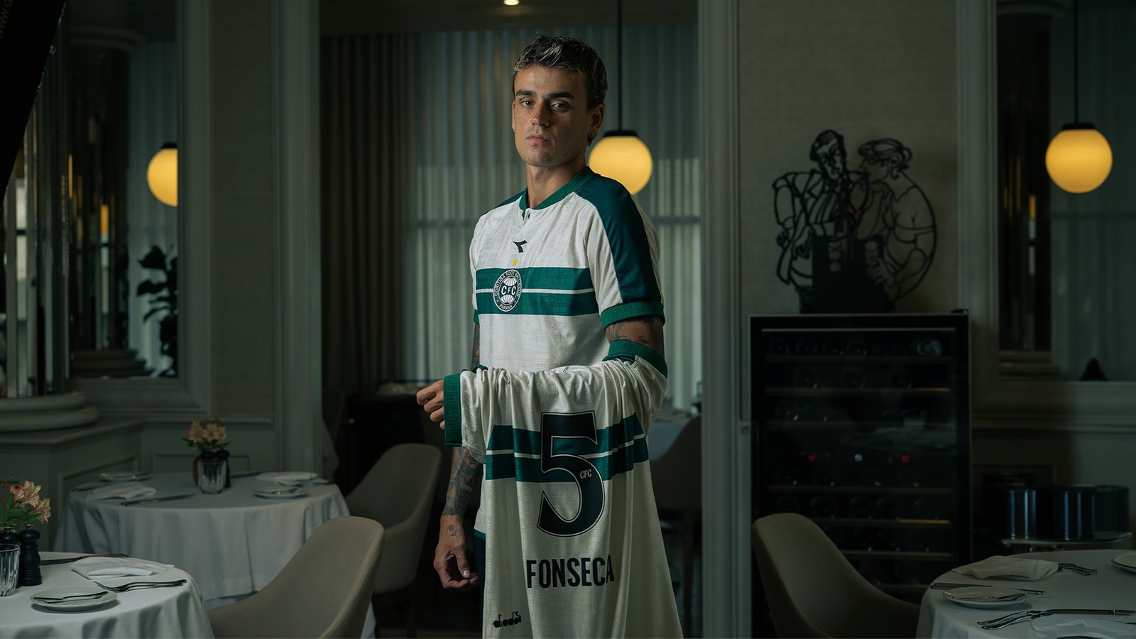 Coritiba anuncia contratação do volante uruguaio Nicolás Fonseca