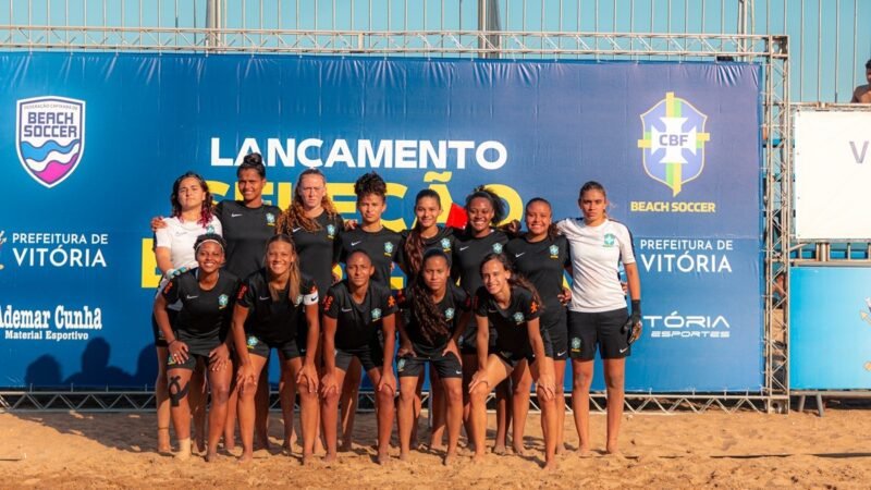 CBF cria a primeira Seleção Brasileira Feminina Sub-20 de Beach Soccer