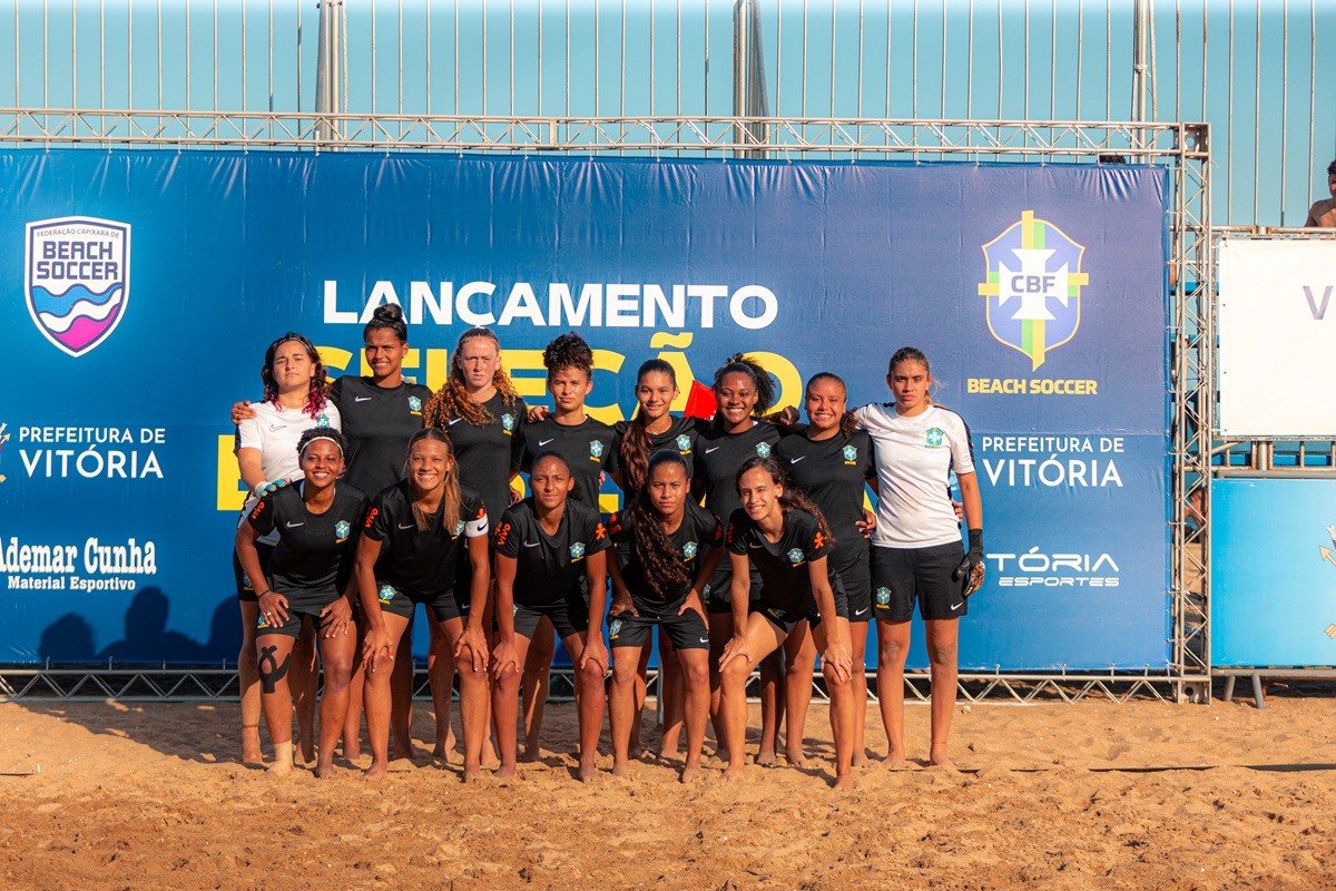CBF cria a primeira Seleção Brasileira Feminina Sub-20 de Beach Soccer