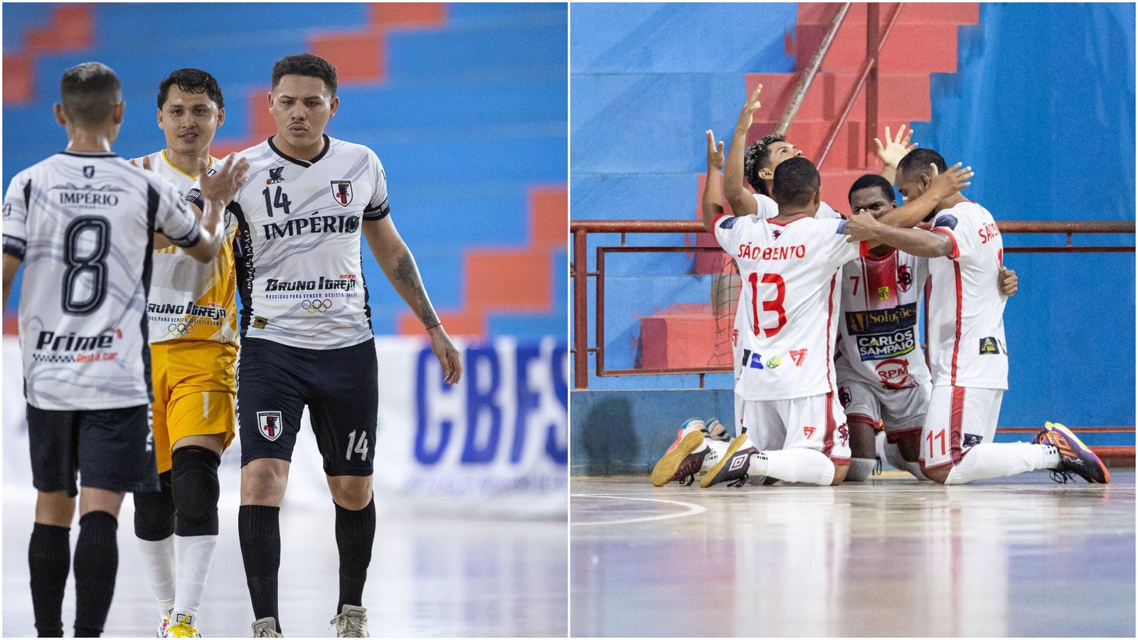 Série Ouro de Futsal: rodada começa com viradas e mexe na parte de cima da tabela