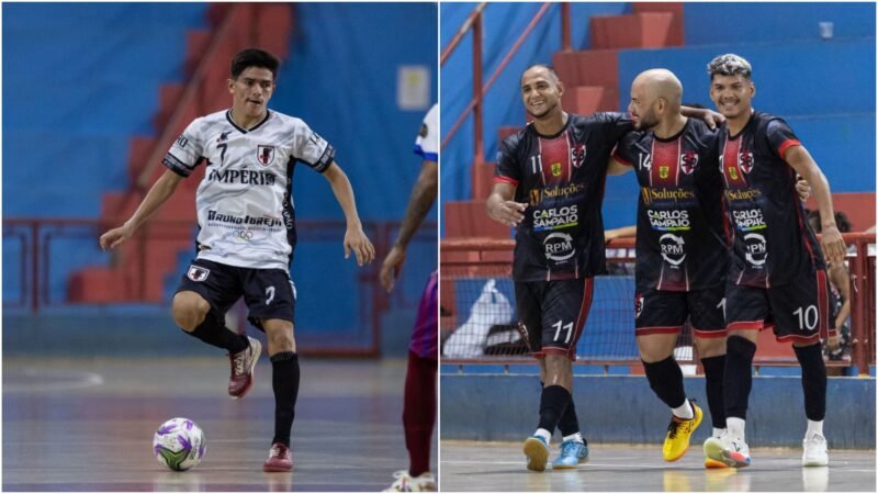 Império e São Bento vencem na rodada da Série Ouro de Futsal