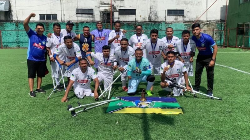 Amapá recebe a Copa Norte-Nordeste de Futebol para Amputados