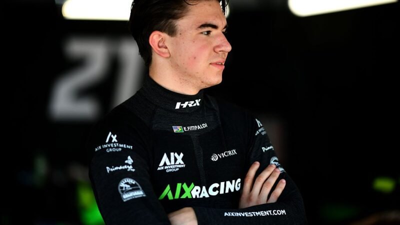 Emmo Fittipaldi conquista pódio inédito na F2 com 2º lugar em Madri