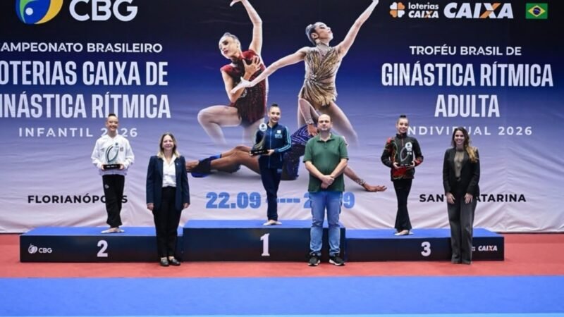 Sergipe conquista medalhas no Campeonato Brasileiro Infantil de Ginástica Rítmica