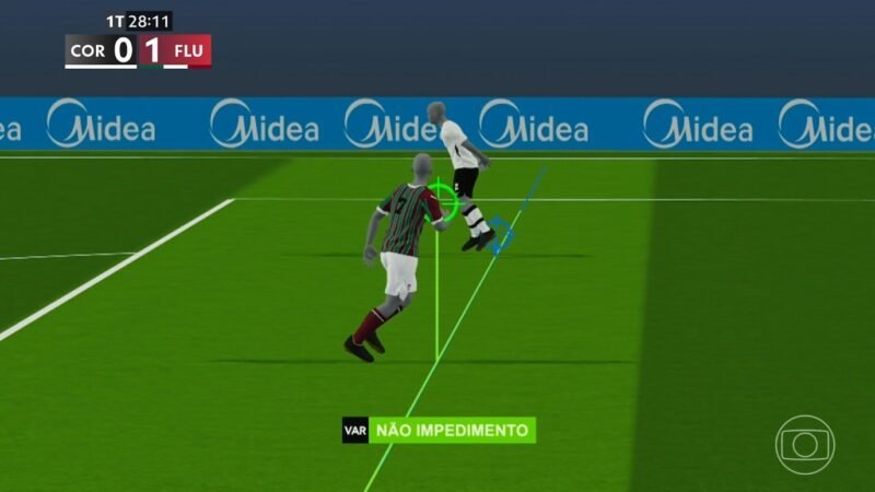 Corinthians x Fluminense: gol de Hulk é validado por calcanhar e tem revisão de mais de dois minutos; veja vídeo