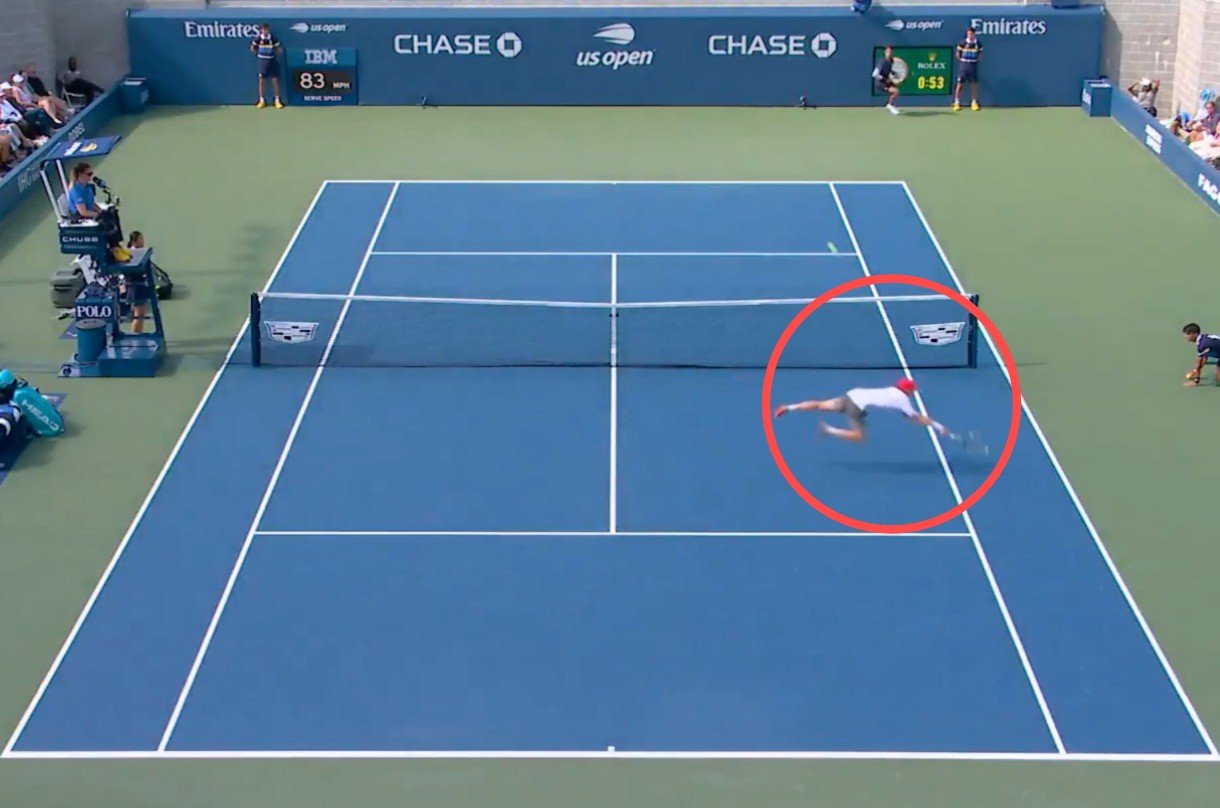 Peixinho no tênis: australiano faz pontaço e elimina Musetti no US Open; veja vídeo
