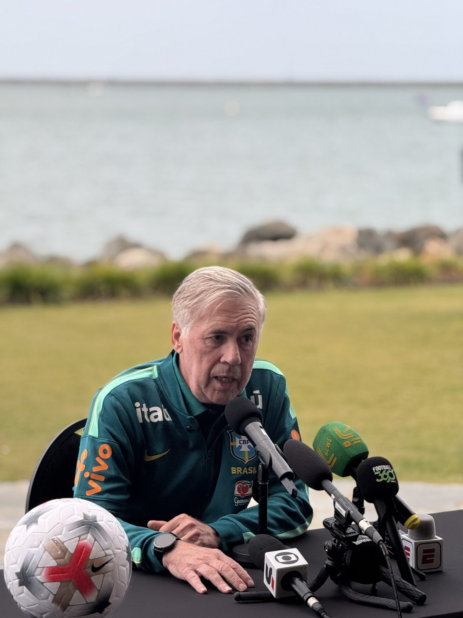 Ancelotti confirma Vini, Raphinha, Endrick e Estêvão contra a Austrália