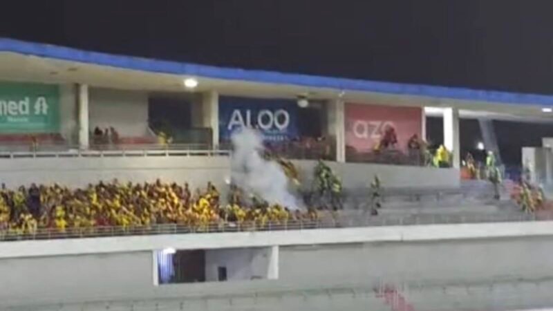 Torcida organizada do Sport tenta invadir setor do CRB e é reprimida pela polícia no Rei Pelé; assista