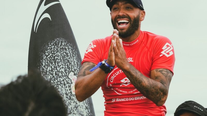 Surfe: Jadson André supera lesão para ser bicampeão em Guarapari