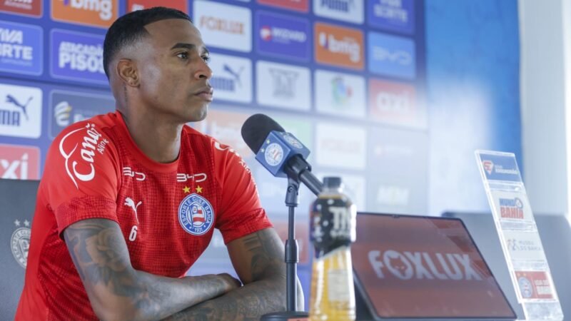 Jean Lucas valoriza apoio de Ceni em má fase e destaca trabalho mental por volta por cima no Bahia