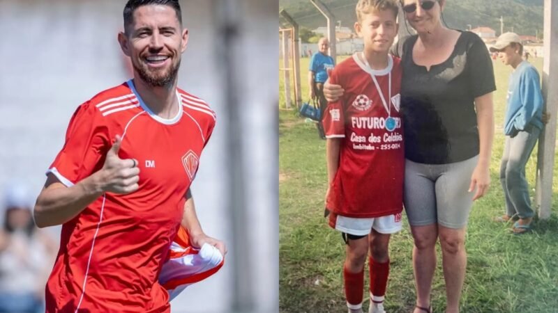 Jorginho, do Flamengo, aproveita Data Fifa para visitar escolinha onde iniciou a carreira