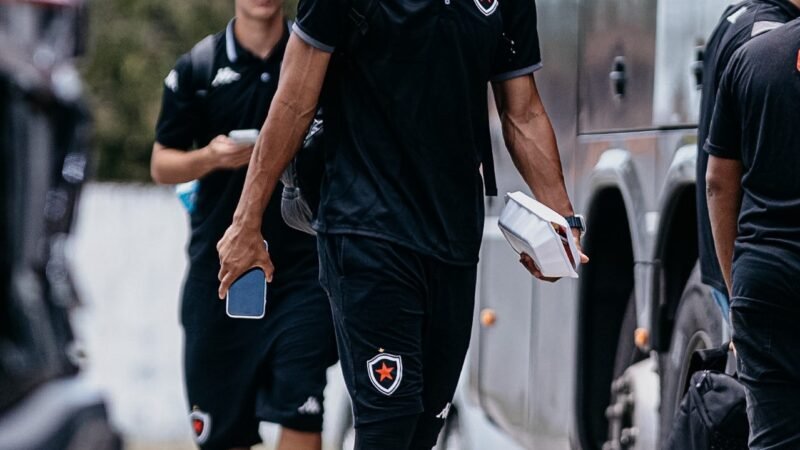 Com Igor Maduro e Lucas Cândido, Botafogo-PB embarca para encarar o Maringá