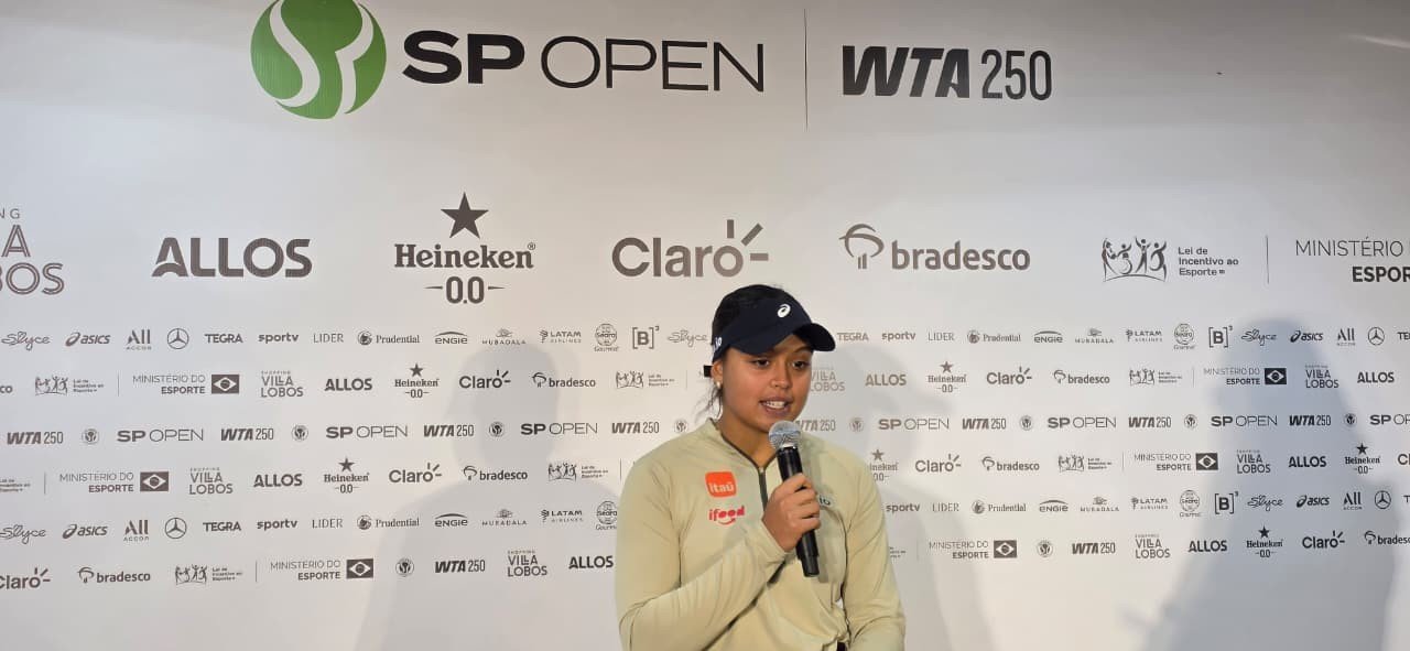 Com saques potentes, Naná Silva chega ao SP Open com status de destaque e embalada pelo US Open