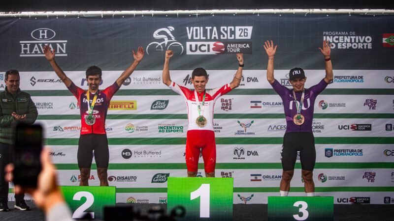 Brasileiro vence terceira etapa da Volta Ciclística de SC; confira resultados