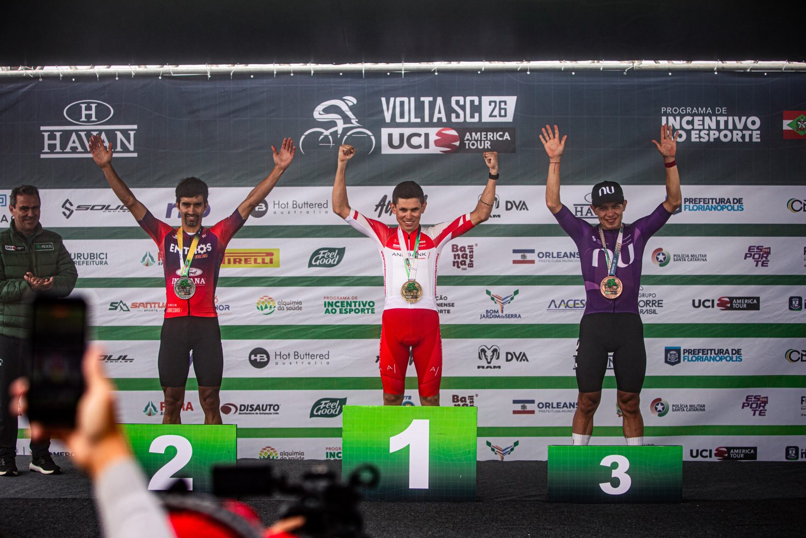 Brasileiro vence terceira etapa da Volta Ciclística de SC; confira resultados