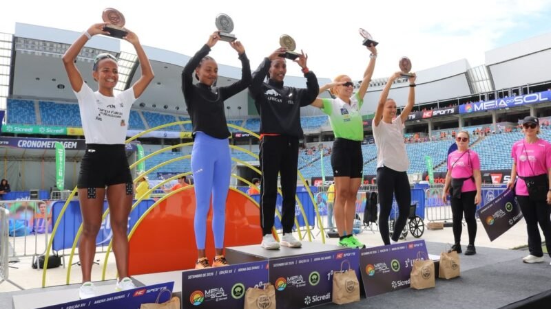 Etíope vence e quebra recorde da Meia Maratona do Sol em Natal