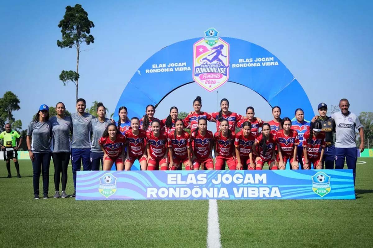 100% e vaga garantida: Tênis Clube e Porto Velho goleiam e avançam no Rondoniense Feminino Sub-17