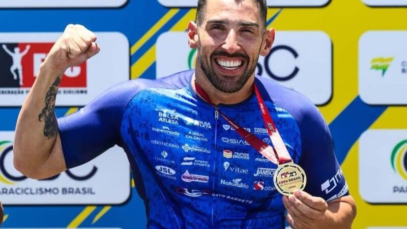 Sergipano conquista duas medalhas na Copa Brasil de Paraciclismo em João Pessoa