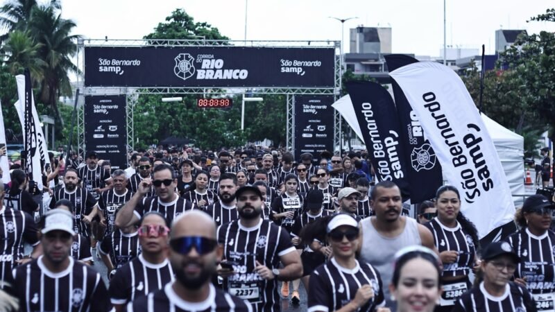 1ª Corrida do Rio Branco-ES leva cerca de duas mil pessoas para a orla de Camburi