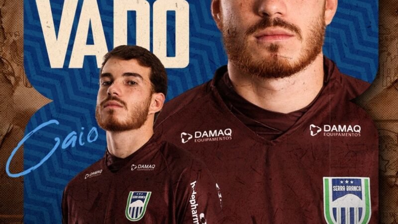 Serra Branca acerta renovação contratual com o goleiro Caio Ramon para a temporada 2027