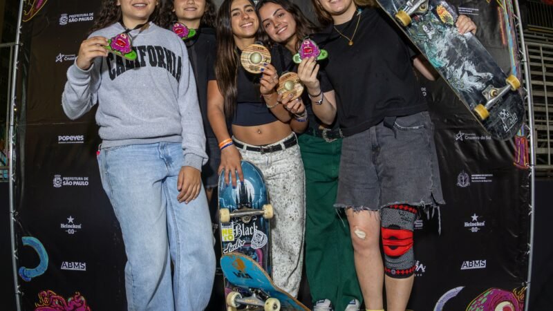 Lua Vicente leva o bronze no Mini Ramp Pro Attack do STU