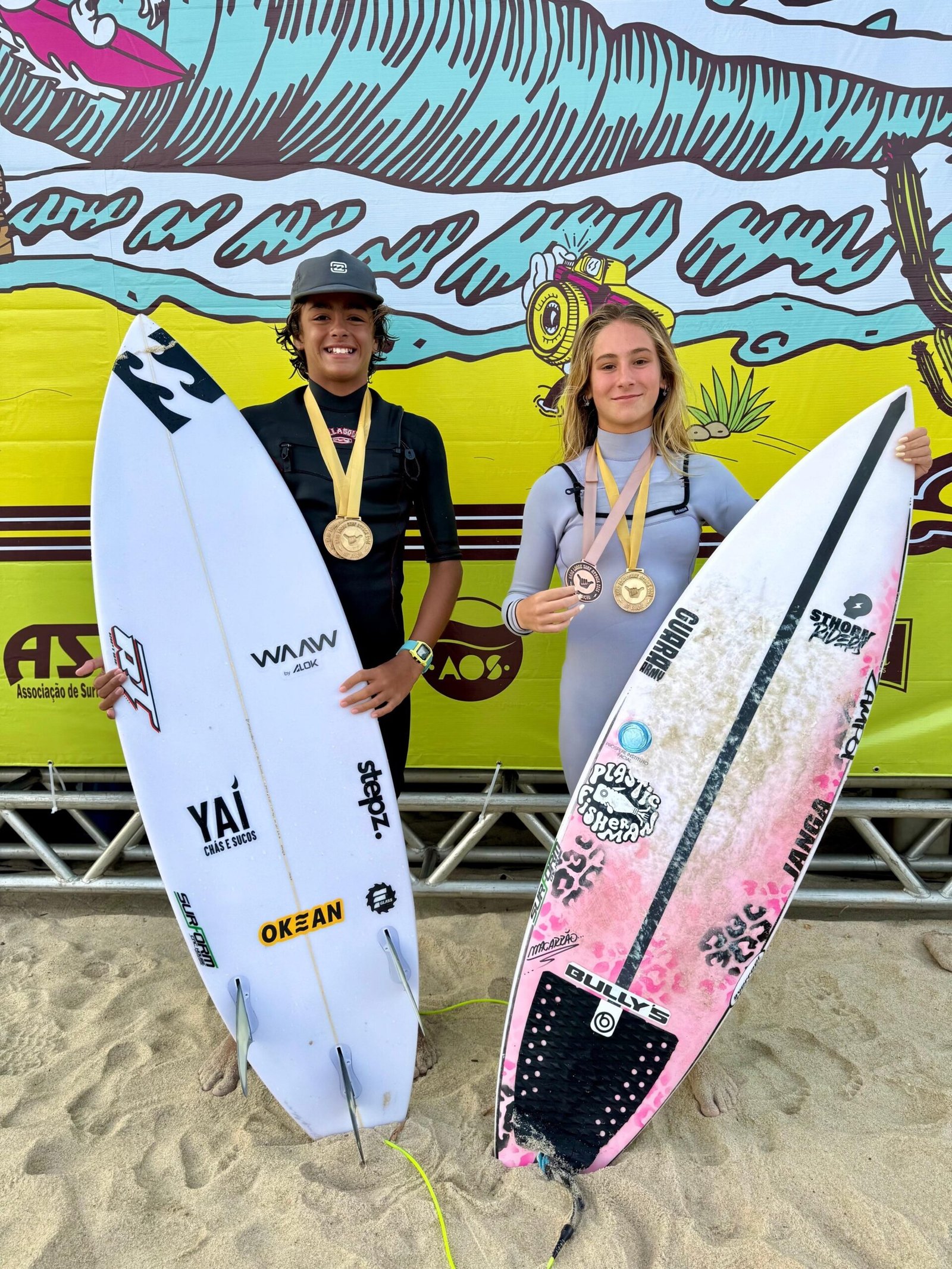 Surfistas da Baixada Santista dominam etapa de Maresias e conquistam sete títulos no Circuito Paulista