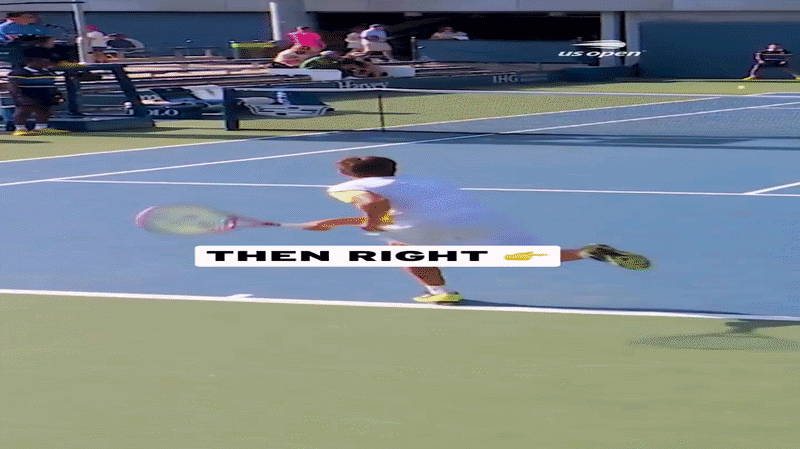 Saques com as duas mãos e “sem backhand”: promessa do tênis americano chama a atenção no US Open Junior