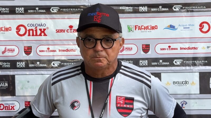 Flávio Araújo teme abalo mental no Flamengo-PI por atraso salarial: “Mexe com o psicológico”