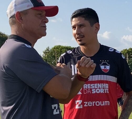 Felipe Pará se apresenta ao River-PI e realiza o seu primeiro treino
