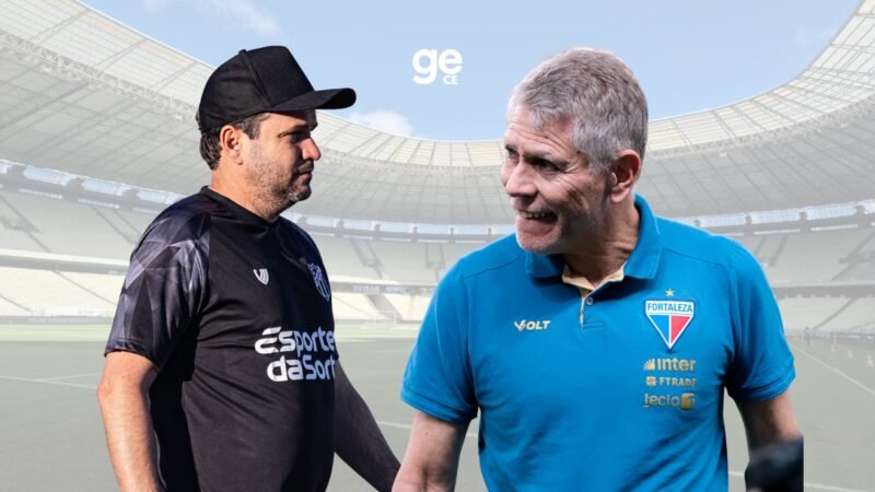 Autuori e Daniel Paulista se reencontram em Fortaleza x Ceará após 10 anos de único duelo