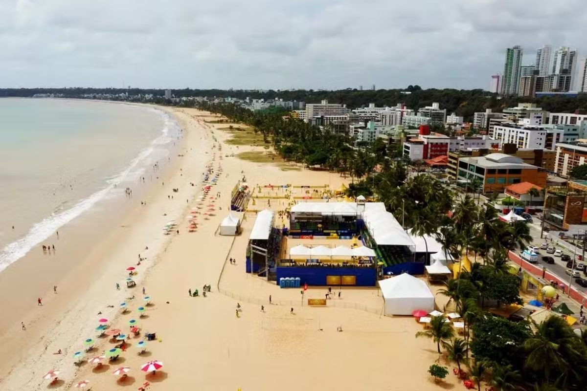 João Pessoa se candidata para sediar Copa do Mundo de Vôlei de Praia em 2029