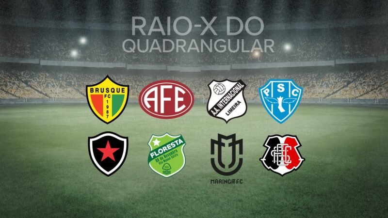 Série C: confira o raio-X dos oito times que iniciam o quadrangular neste fim de semana