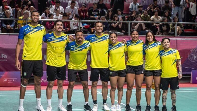 Brasil domina o badminton e conquista cinco ouros nos Jogos Sul-Americanos de Santa Fé