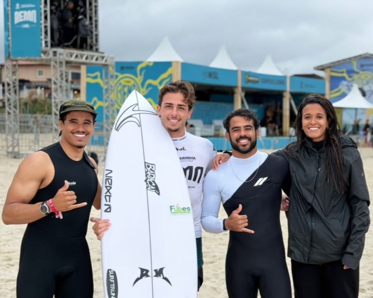 Surfistas de Santos disputam o Saquarema Surf Festival de olho na elite mundial