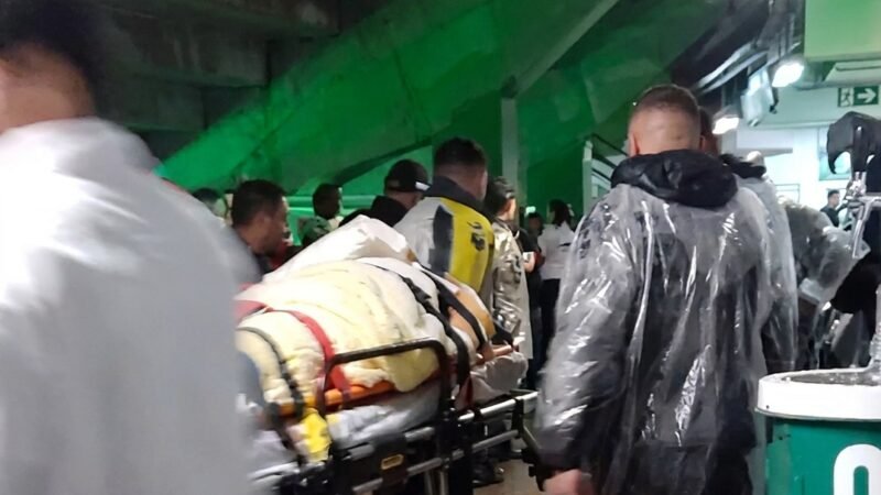 Athletiba: torcedor que caiu da arquibancada do Couto Pereira segue internado com fraturas