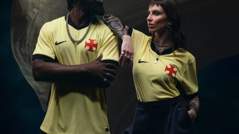 Terceiro uniforme do Vasco é eleito o mais bonito de 2026