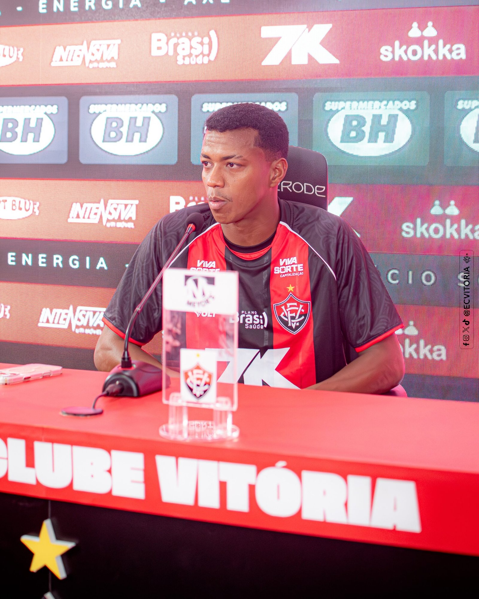 Darlan repassa DNA atleta e exalta companheiros do Vitória: “Craques que eu só via pela televisão”