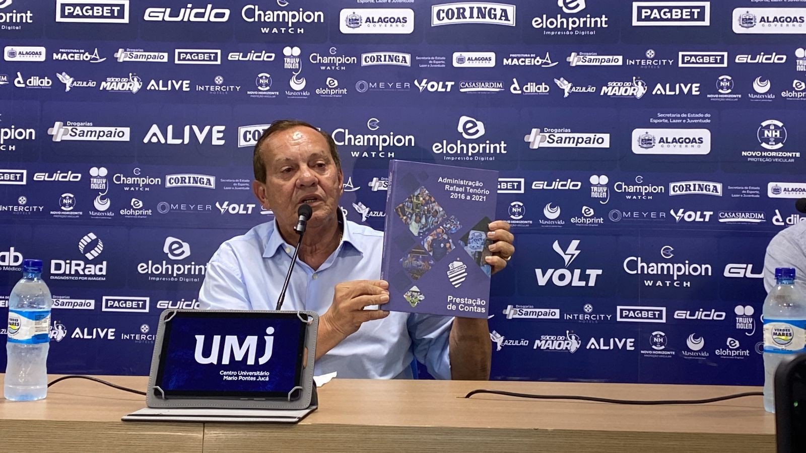 Rafael Tenório sugere mudança geral no CSA: “O azul passar a ser branco e o branco a ser azul”