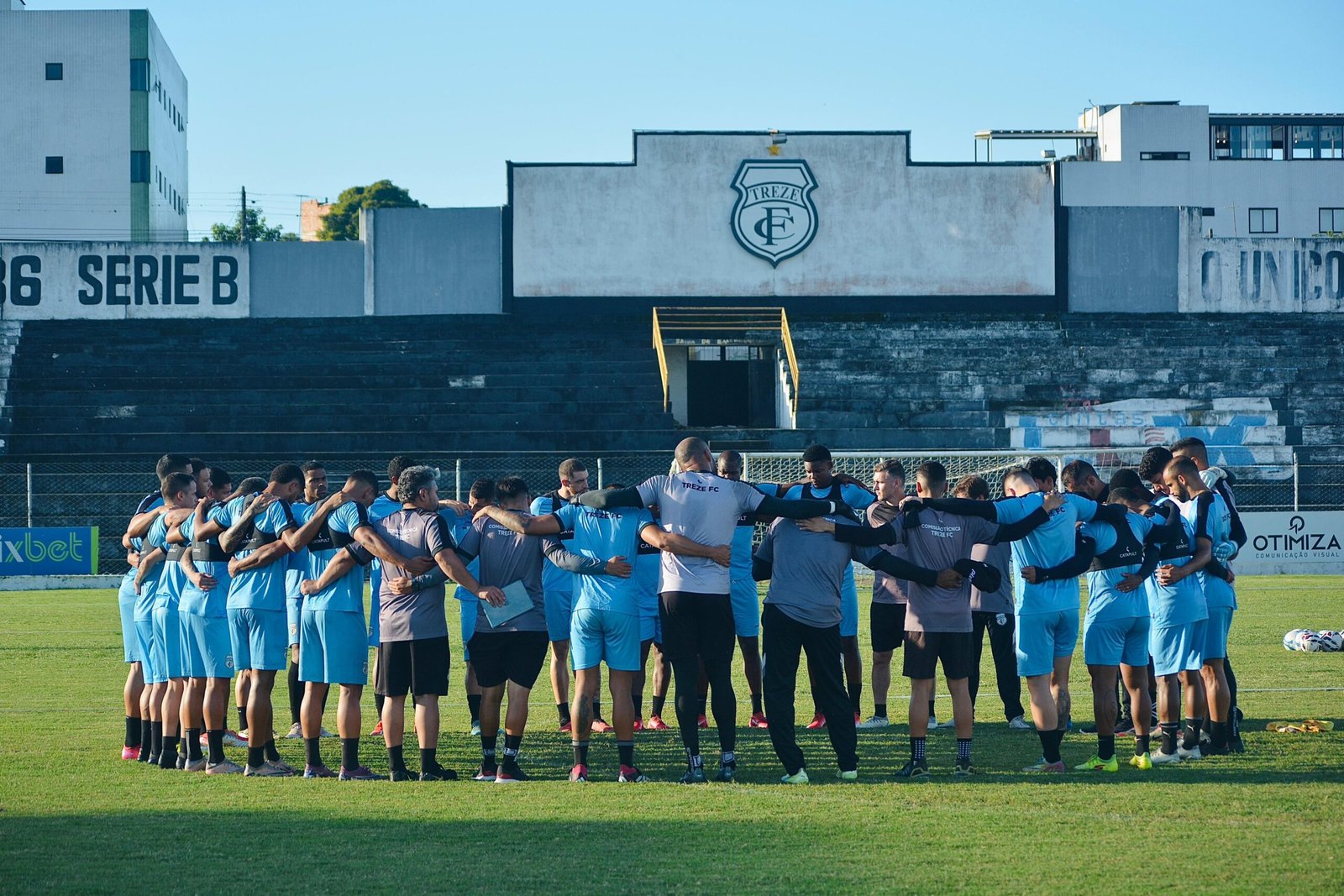 Treze define data para voltar a treinar no Estádio Presidente Vargas e detalha pré-temporada