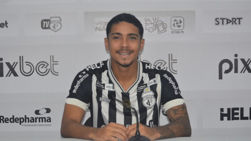 Campinense contrata o meia-atacante Gustavo Aguiar, ex-Treze e campeão da Série D 2021