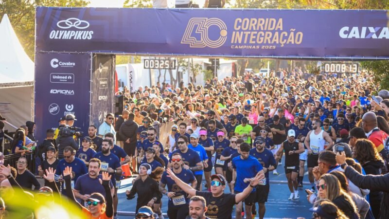 Veja o trabalho silencioso nos bastidores para a realização da Corrida Integração
