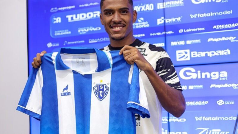 Rescisão de Danilo Peu com o Paysandu é publicada no BID