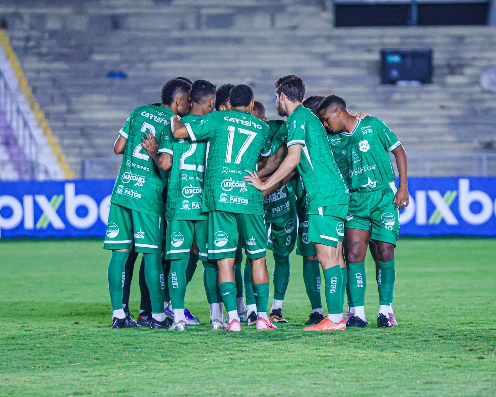 Nacional de Patos pretende manter pelo menos 80% do elenco da Copa Paraíba no Paraibano 2027