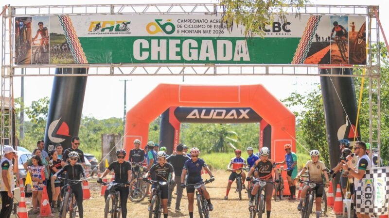 Inscrições para 3ª etapa do Campeonato Acreano de MTB estão abertas