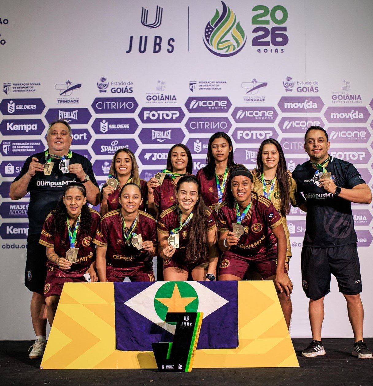 Mato Grosso conquista título e garante acesso à elite do futsal nos JUBs