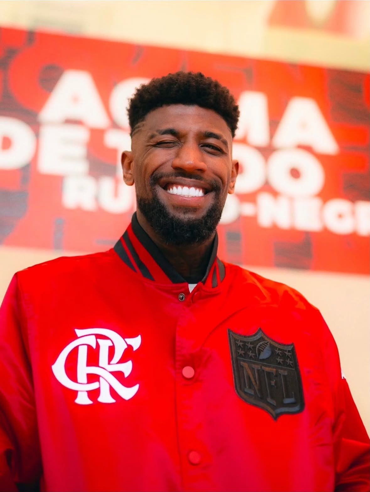 NFL lança linha de produtos em parceria com o Flamengo