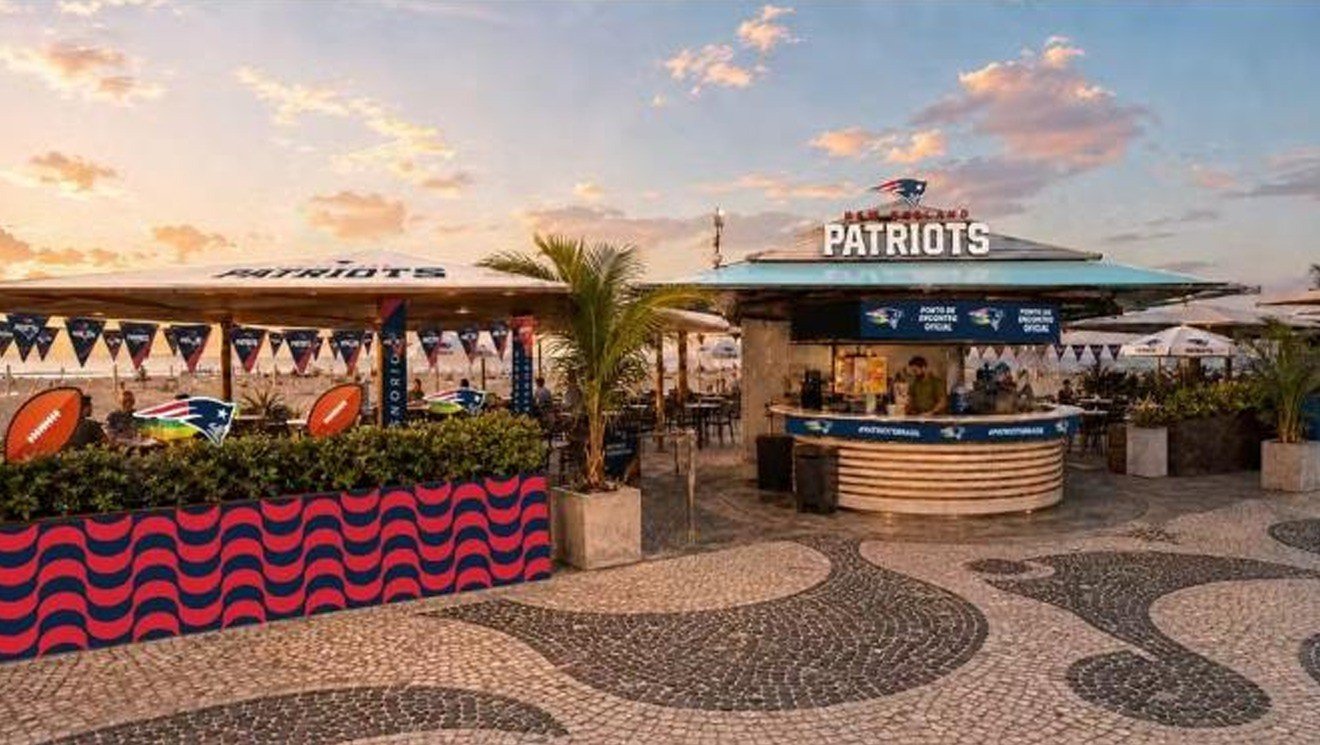 NFL: New England Patriots vai inaugurar quiosque temático na Praia de Copacabana