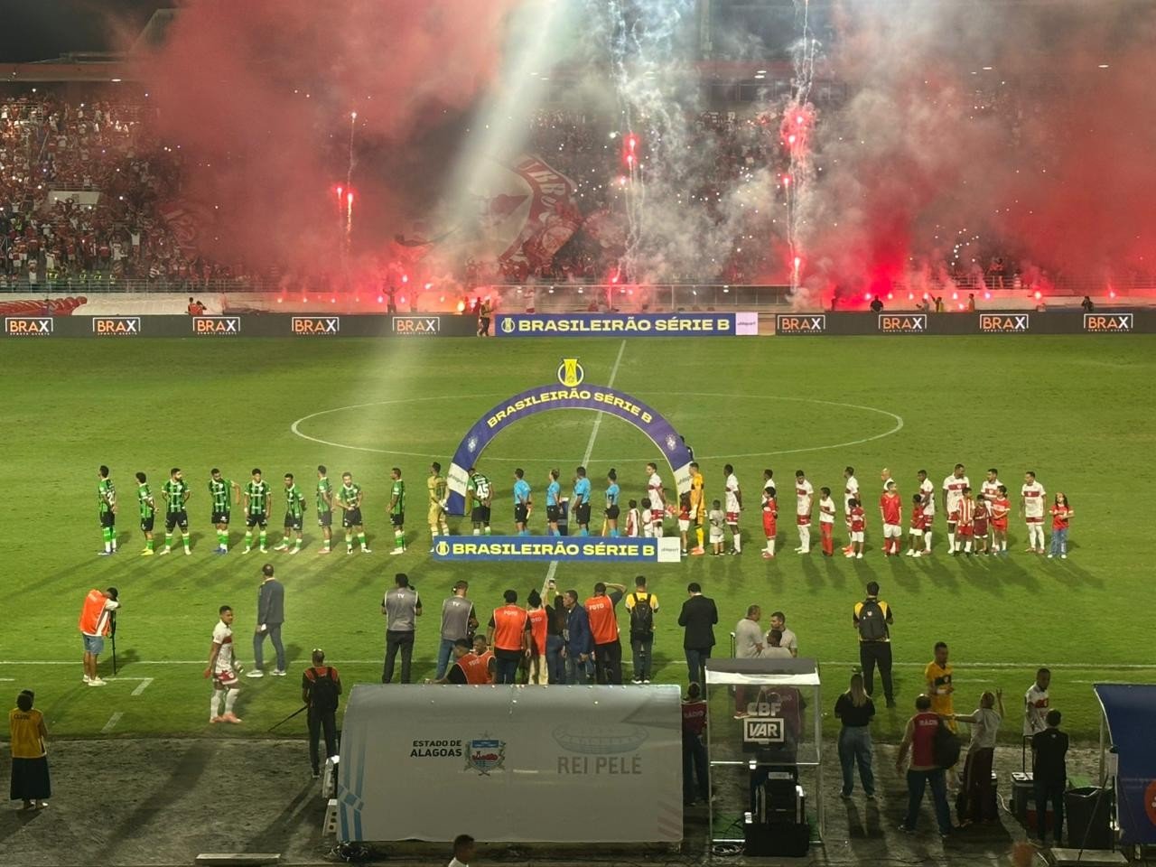 CRB 3 x 1 América-MG: veja renda, público e os gols da partida no Rei Pelé